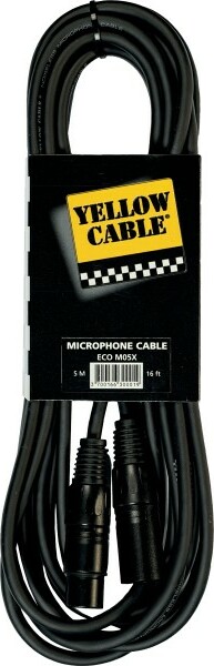 Yellow Cable M05x Xlr Xlr 5m - CÂble - Main picture