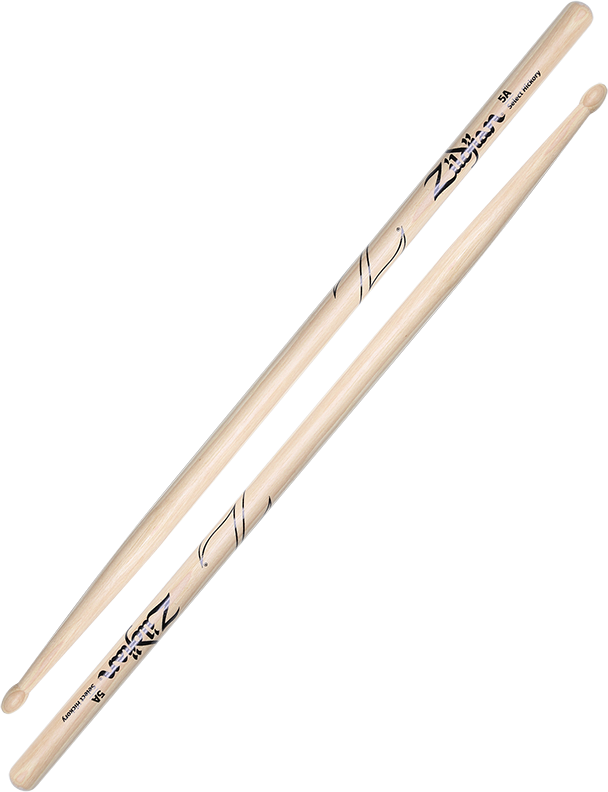 Zildjian Hickory 5a Natural - Wood Tip - Baguette Batterie - Main picture