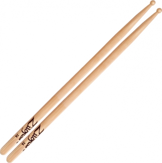 Zildjian Hickory 7a Natural - Olive Bois - Baguette Batterie - Main picture
