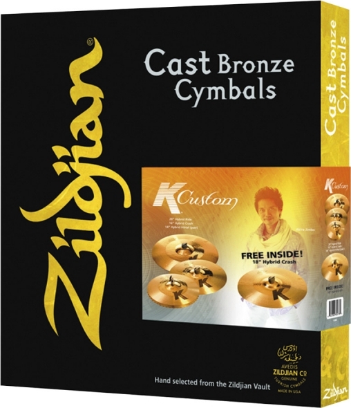 Zildjian K Custom Hybrid Pack 14 16 20 18 - Pack Cymbales - Main picture
