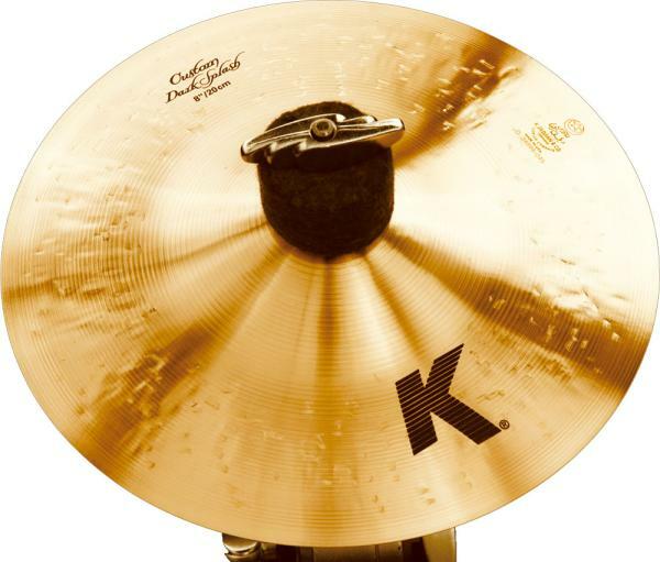 Zildjian K0930 K Custom Dark Splash - 8 Pouces - Cymbale Splash - Main picture