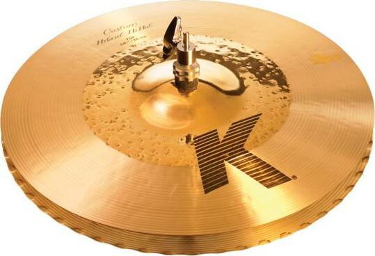 Zildjian K1224 K Custom Hybrid Hats - 14 Pouces - Cymbale Hi Hat Charleston - Main picture