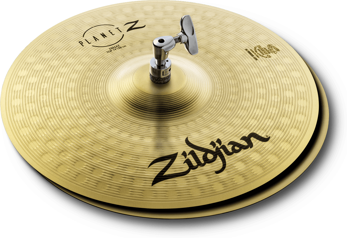 Zildjian Pzi Zp14pr Hi Hat Planet Z - Cymbale Hi Hat Charleston - Main picture