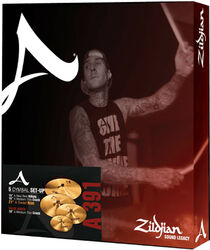 Pack cymbales Zildjian Set AVEDIS 14-16-18-21