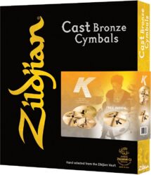 Pack cymbales Zildjian K0800-I7 Série K 14