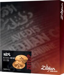 Pack cymbales Zildjian ZBTE2P ZBT Expander China 18