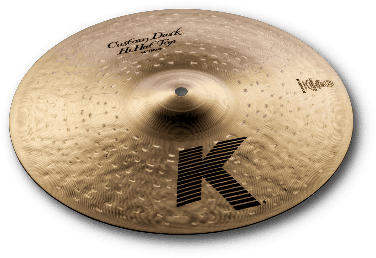 Zildjian K Custom Dark Hi Hat Top 14 - 14 Pouces - Cymbale Hi Hat Charleston - Main picture