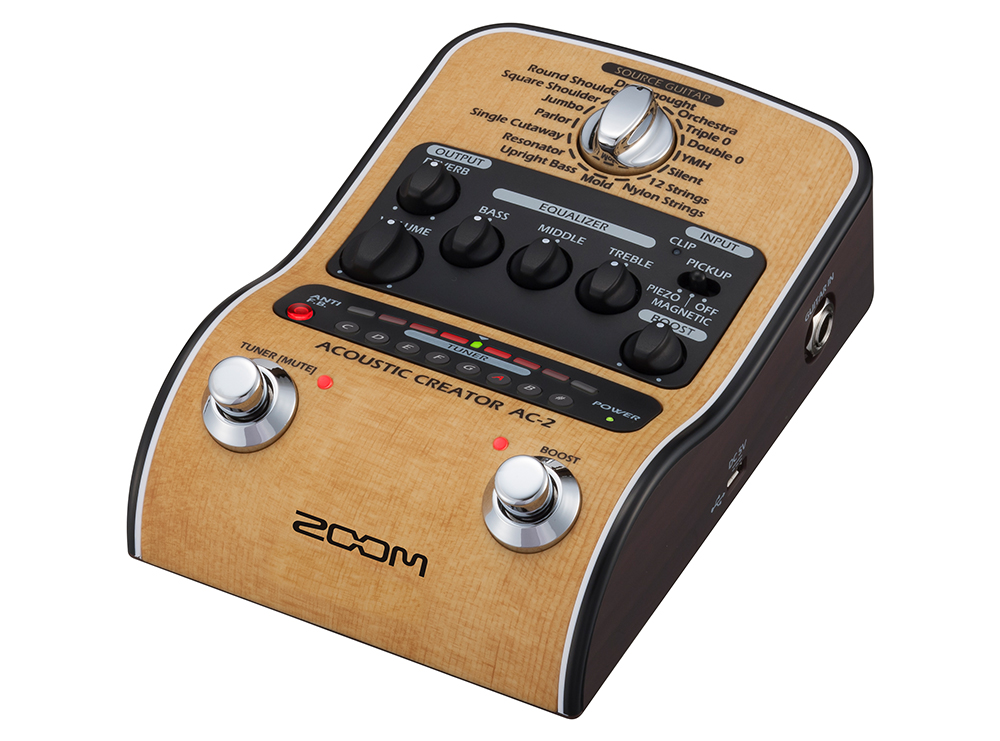 Zoom Ac-2 Acoustic Creator - PÉdale Simulation / ModÉlisation - Variation 1