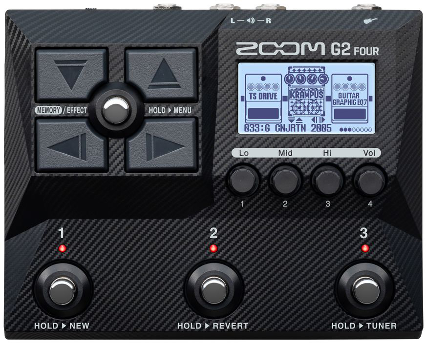 Zoom G2 Four Guitar Multi-effects - Simulation ModÉlisation Ampli Guitare - Main picture