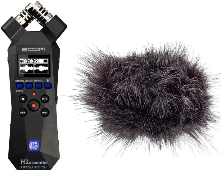 Zoom H1 Essential  + Wsh-1e - Bonnette En Mousse - Enregistreur Portable - Main picture