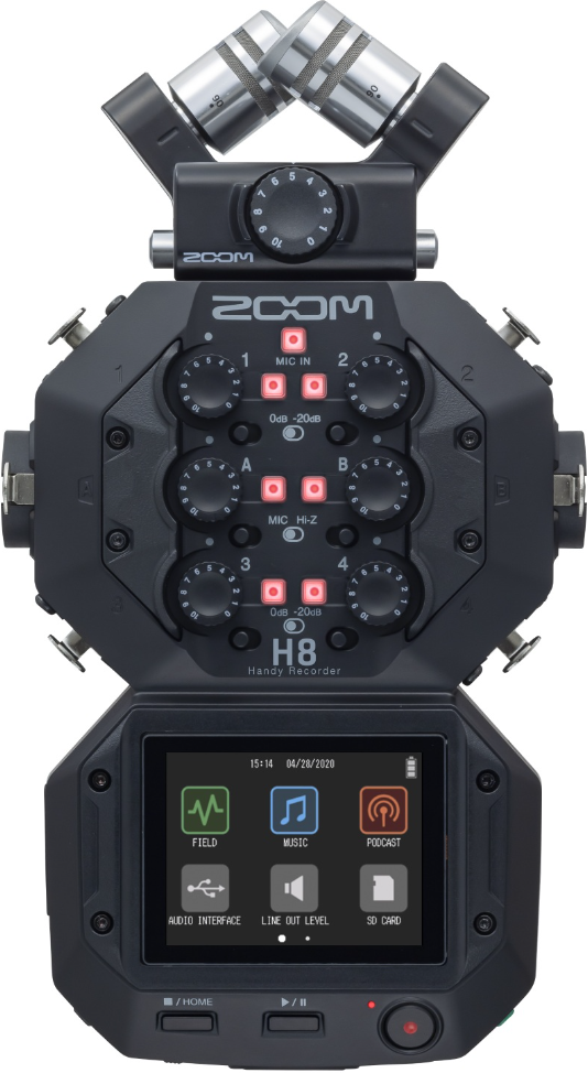 Zoom H8 - Enregistreur Portable - Main picture