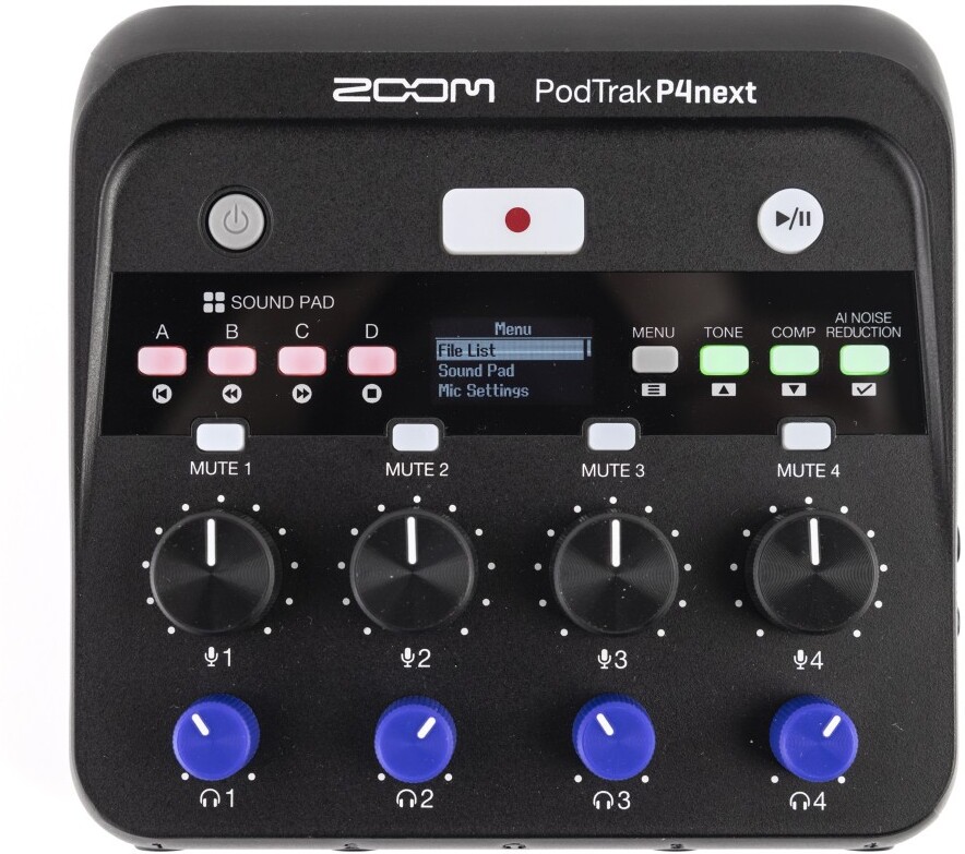 Zoom P4next Podtrack - Enregistreur Portable - Main picture