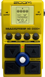 Pédale overdrive / distortion / fuzz Zoom MS-200D+ Multistomp