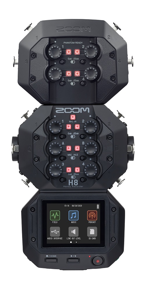 Zoom Exh-8 - Enregistreur Portable - Variation 3