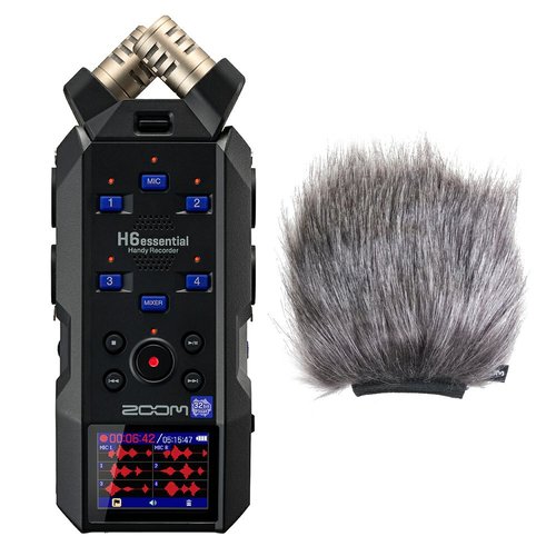 Zoom Wsh-4e- Bonnette En Mousse - Bonnette & Windjammer Micro - Variation 1